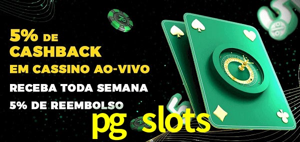 Promoções do cassino ao Vivo pg slots