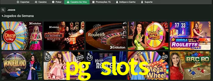 pg slots bet